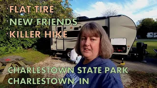 Charlestown State Park Indiana | Campground Review | Flat Tire👎