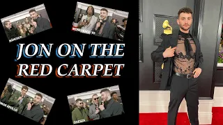 JON @ Grammys 2023 Red Carpet with MÅNESKIN, ODESZA, MONEYBAGG YO, OMAR APOLLO, KENNY BEATS & More!