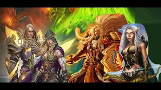 Turalyon and Alleria's Reunion with Arator and Vereesa Windrunner World of Warcraft Legion Patch 7 3