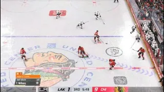 NHL 24 Blackhawks vs Kings Highlights