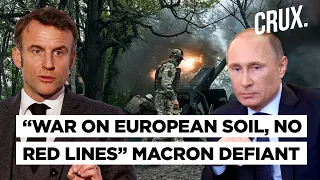 Macron Says Putin To Blame If Ukraine War "Spreads In Europe", Russia Spy Chief Mocks “Crazy Dreams”