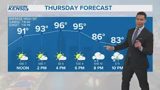 More chances for rain through the weekend | KENS 5 Forecast