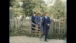 A wonderful trip through Shakespeare's land in 1910 in colour! [A.I. enhanced & Colorized]