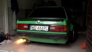 KERMIT e30 V8 - AKTYWNY WYDECH + Chip Tuning(Popcorn) - M60B40 - StrzeleckiGarage