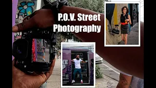 P.O,V. Street photography in Wynwood FL with the Lumix G9