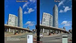 Galaxy A53 5G vs Google Pixel 6a Camera Test. Mid rangers showdown.