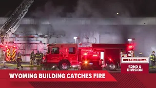Wyoming business catches fire