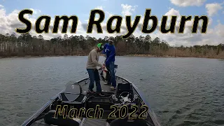 Sam Rayburn March Bass Champs Tournament 2022