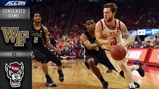 Wake Forest vs. North Carolina State Condensed Game | 2018-19 ACC Basketball