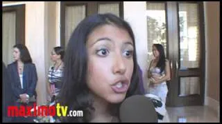 Caitlin Sanchez DORA THE EXPLORER Interview at IMAGEN AWARDS 2010