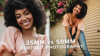 35mm vs 50mm for Portrait Photography