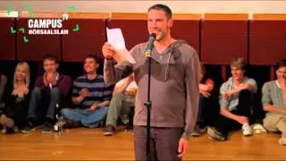 5. Bielefelder Hörsaal-Slam - Gerrit Wilanek - Campus TV