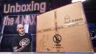 Big AND Fast! - Elegoo Neptune 4 Max LIVE Unboxing