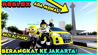 KITA BERANGKAT KE JAKARTA NAIK ALHPARD!! ENCES JUALAN MARTABAK!! - Roblox Car Driving Indonesia #2