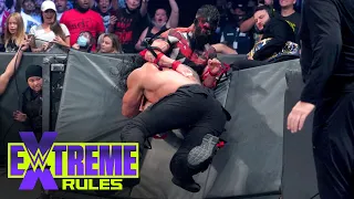Roman Reigns spears “The Demon” through the barricade: WWE Extreme Rules 2021