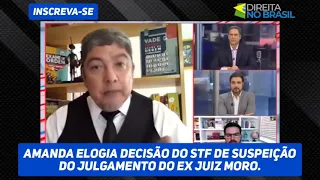 AMANDA ELOGIA DECISÃO DO STF E TOMA RESPOSTA INESPERADA. !!