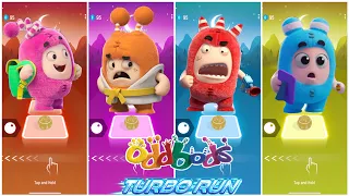 Minibods Oddbods Newt 🆚 Oddbods Slick 🆚 Oddbods Fuse 🆚 Oddbods Pogo 🎶 Who Will Win?