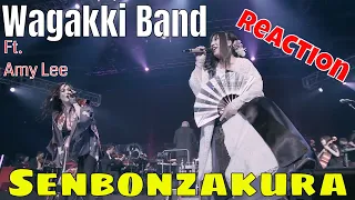 WAGAKKI BAND - 千本桜 (SENBONZAKURA) REACTION | FT. AMY LEE | DRUMMER REACTS