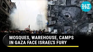 'War Against Palestine Beasts': Israel Bombs Hamas Militants Hiding In Mosques, Gaza Camps