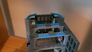 the start of the build of Avengers tower