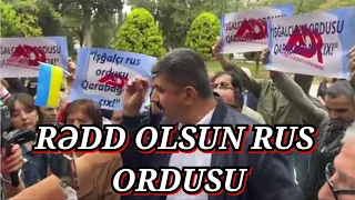 ADR Partiyası rusiya qoşunlarını Qarabağdan çıxart adlı aksiya