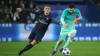 Lionel Messi vs Marco Verratti.