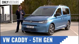 Driving the all-new VW Caddy 2021 is more passenger car alike than ever!  OnlyVeeDubs VW reviews