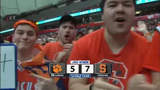 Clemson at Syracuse  NCAA Men's Basketball March 3, 2018