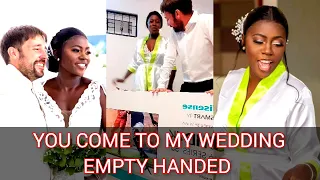 AKOTHEE EXPOSES CELEBRITIES WHO CAME TO HER WEDDING LATE JUST TO EAT AS SHE OPENS HER GIFTS