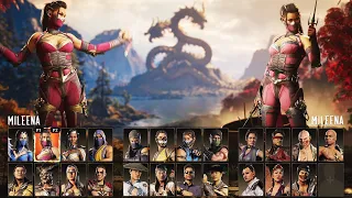 Mortal Kombat 1 - All Character Select Animations