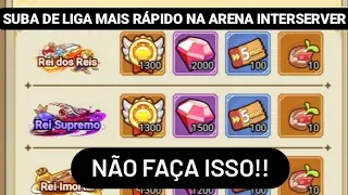 Legend of Mushroom LOM - SUBA DE LIGA MAIS RÁPIDO NA ARENA INTERSERVER!!