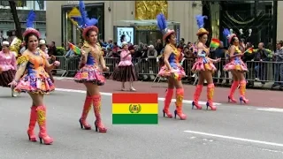 BOLIVIA en el Desfile de la Hispanidad, Nueva York, 2018