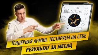 Сколько можно заработать на тендерах? Результат за месяц. Цифры.