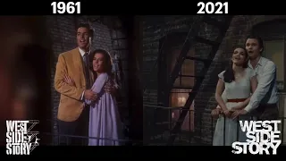 Comparing ‘Balcony Scene (Tonight)’ from “West Side Story” films 1961 & 2021 | Leonard Bernstein