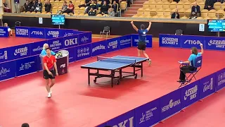 THE GERMAN POWERHOUSE CRUSHES HIS OPPONENTS WITH POWERFUL STROKES! BEST OF FRANZISKA (GOOD ANGLES)