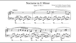 Chopin - Nocturne Opus 72 No. 1 Sheet Music