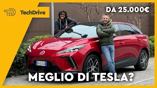 MG 4 (long range) VUOLE SFIDARE TESLA | Test Drive PRO e CONTRO