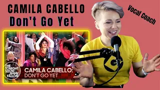 Camila Cabello Don't Go Yet New Zealand Vocal Coach Analysis and Reaction