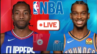 Los Angeles Clippers at Oklahoma City Thunder NBA Live Play by Play Scoreboard / Interga