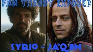 Syrio = Jaqen H'ghar = Faceless Man? Alive or Dead Theories (GAME OF THRONES)