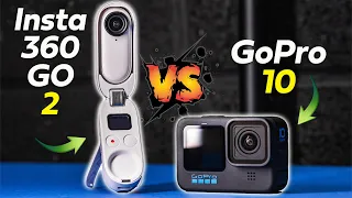 Insta360 GO 2 vs GoPro 10 - Which Camera should YOU Buy?
