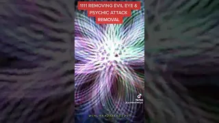 Removing Evil Eye & Psychic Attack Removal #Shorts | 1111Hz