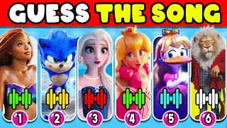 Guess The Disney Song? | Guess The Song Quiz? The Super Mario Bros, Sing 2, Sonic, Squid Game, Troll