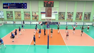 Волейбол ЧР женщины высшая Лига А 5-й тур 2-й  матч Сахалин vs ВК «Уралочка-УРГЭУ