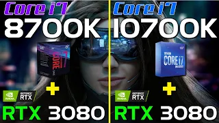 i7 8700K vs. i7 10700K | RTX 3080 | Is it Worth the Upgrade?