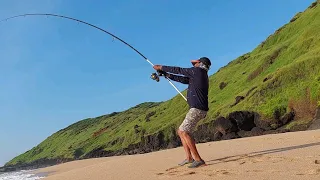 STINGRAY CATCH & RELEASE SURF FISHING BY RATNAGIRI #FISHING # FISHINGMYSTERY 21 OCTOBER 2022