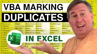 Excel - Marking Subsequent Duplicates in Excel with VBA - Episode 1326