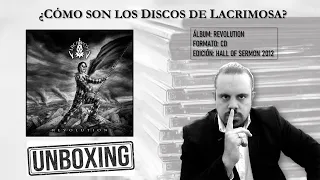 UNBOXING LACRIMOSA REVOLUTION (CD) / ¿CÓMO SON LOS DISCOS DE LACRIMOSA?