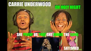 Carrie Underwood: O Holy Night REACTION.