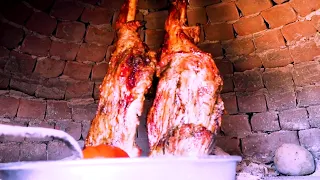 LAMB SHOULDER in Wood Fired Oven 😋🔥